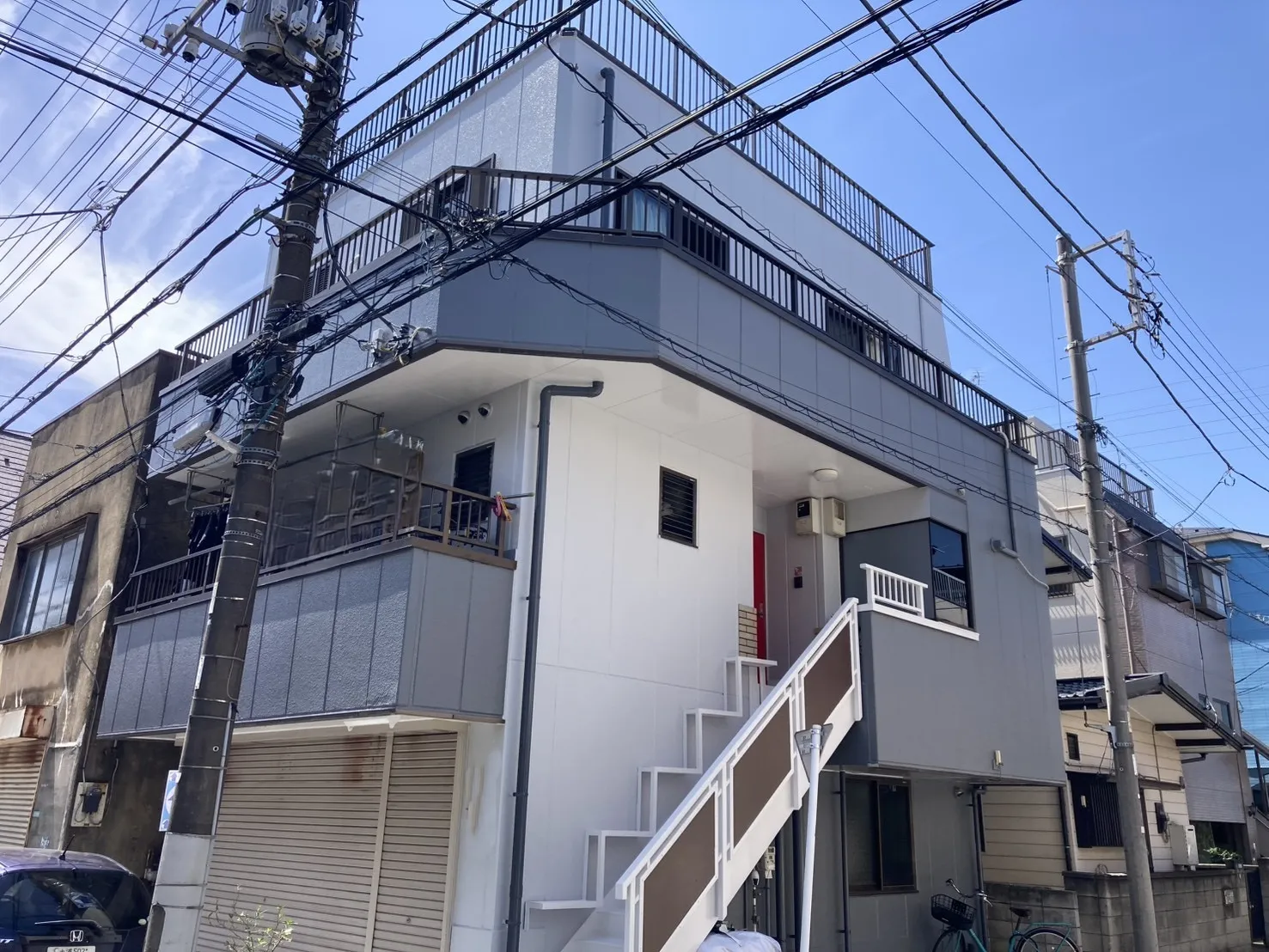 【江戸川区】外壁塗装│Y様邸(ツートンカラー仕上げ)